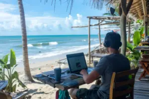 digital nomad in bali